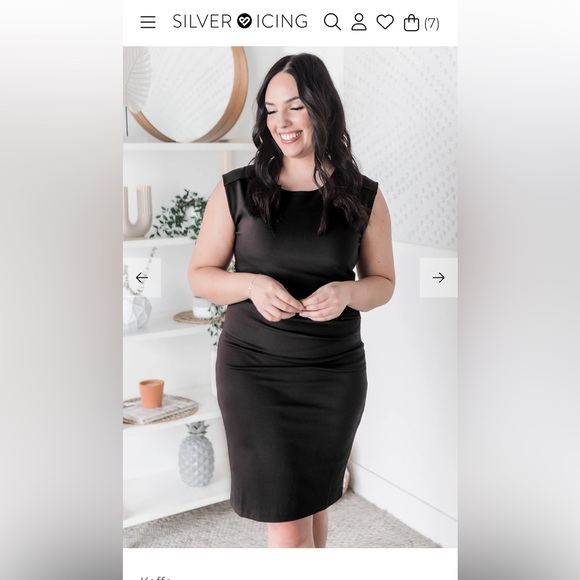 BNWT- Silver Icing-Dance with Me dress-Large - Picture 8 of 14